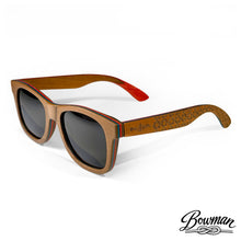 Load image into Gallery viewer, Bowman - Wood Sunglasses
