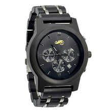 Load image into Gallery viewer, Fathom Deep - Ebony Wood Watch