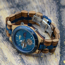 Load image into Gallery viewer, Gulfdream - Zebra Wood Watch