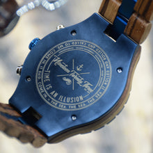 Load image into Gallery viewer, Gulfdream - Zebra Wood Watch