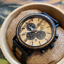 Load image into Gallery viewer, The Cape - Zebrawood Watch