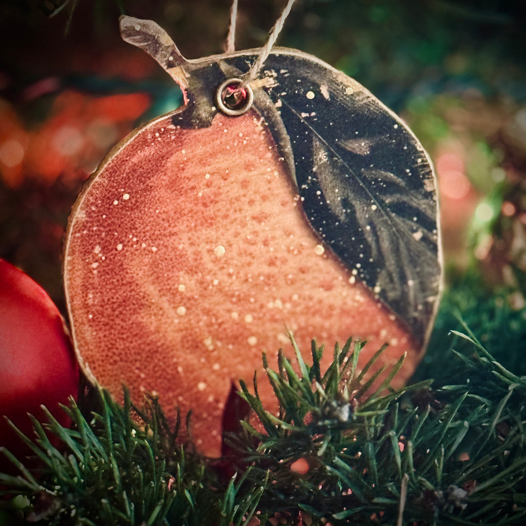 The Orangament • Wood Christmas Tree Ornament