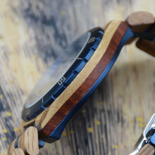 Load image into Gallery viewer, Gulfdream - Zebra Wood Watch
