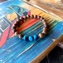 Load image into Gallery viewer, Captiva // Natural Wood Bead Bracelet
