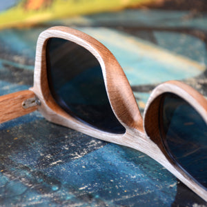 Low Tides - Wood Sunglasses