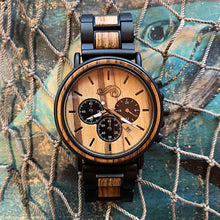 Load image into Gallery viewer, The Cape - Zebrawood Watch
