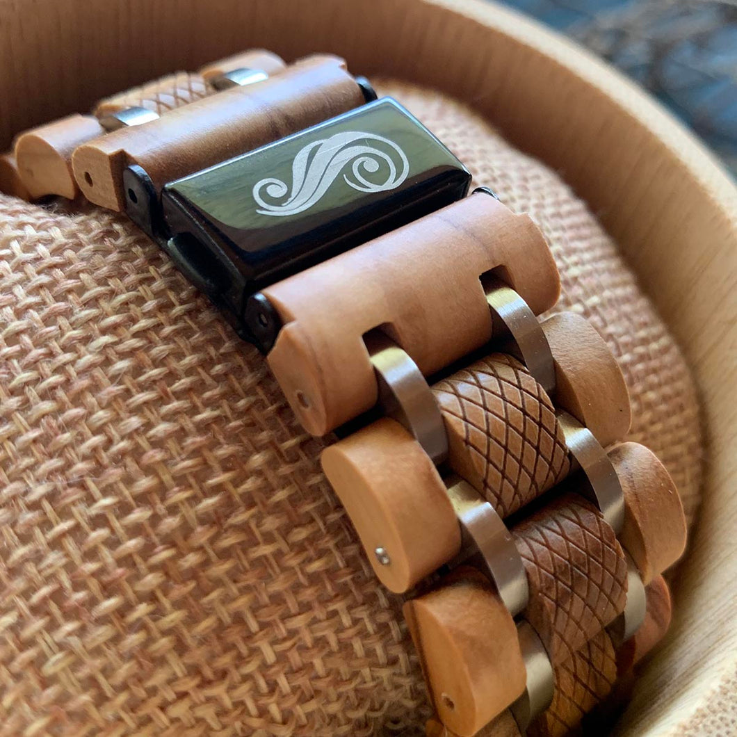 1923 Lightwood Apple Watch Band